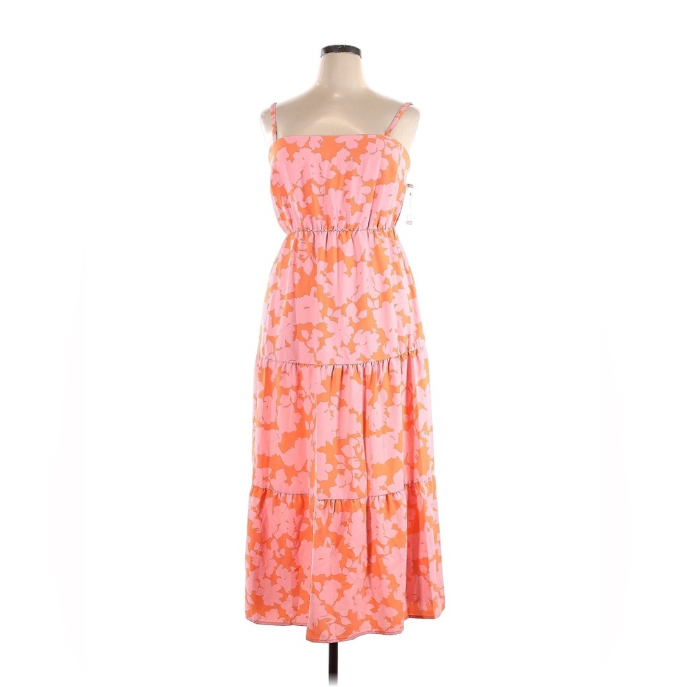 Sanctuary Social Standard Tiered Smocked Back Maxi Dress Women’s Size Medium
